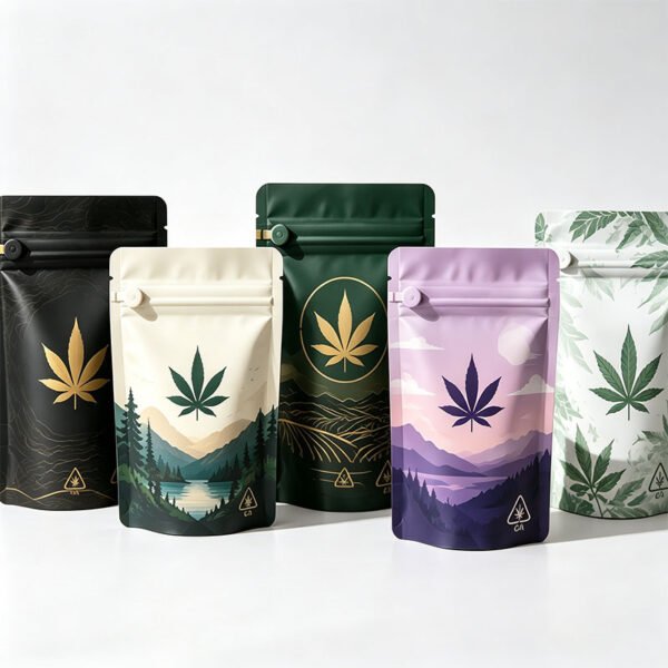 Child-Resistant Cannabis Packaging Bags